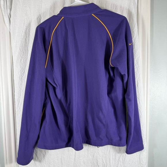 LSU Nike Youth Fleece Zippered Sweater Jacket L 12-14 - Picture 3 of 13